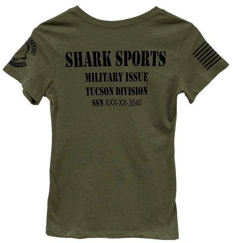 Women's Shark Military Appreciation Shirt